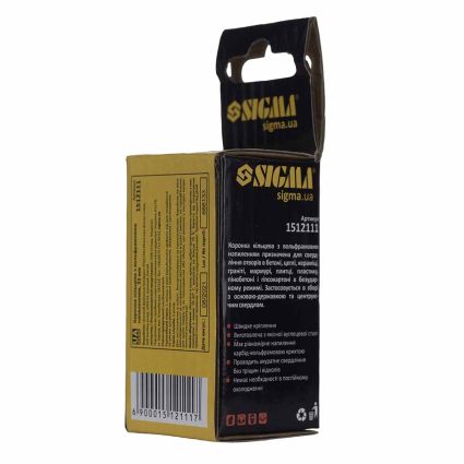 Коронка кільцева з вольфрамовим напиленням 33мм Sigma (1512111) - 6