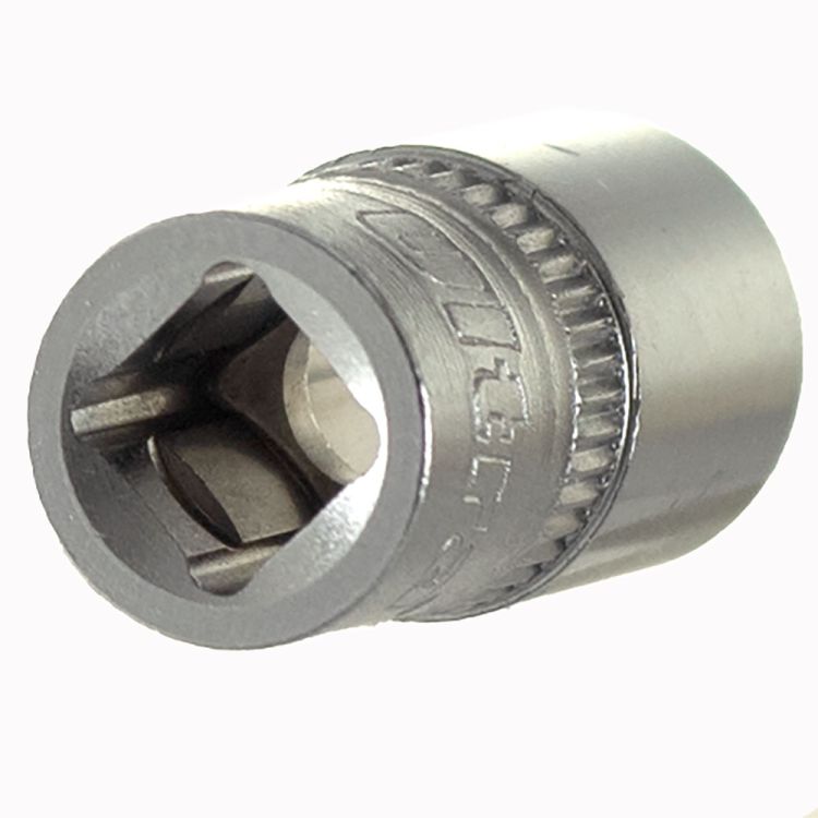 Насадка шестигранна коротка 1/4&amp;quot; 9мм CrV ULTRA (6060092) - 7