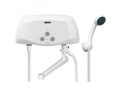 Водонагреватель проточный 5,5 кВт 3,1 л/мин ZANUSSI 3-logic 5.5 TS - 1