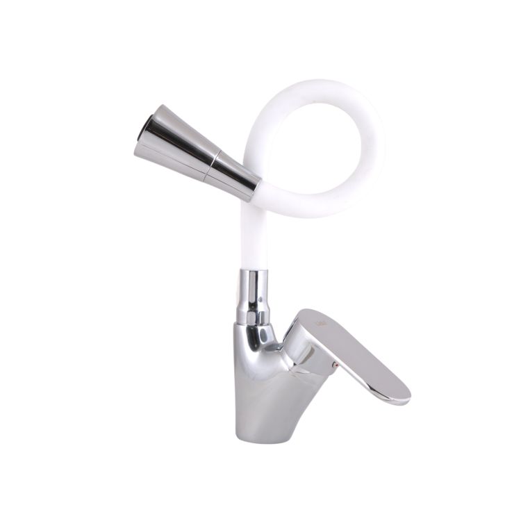 Змішувач для кухні Tani 007F3 з гнучким виливом (k40) LDTAN007F3GCR31869 Grey / Chrome Lidz - 3