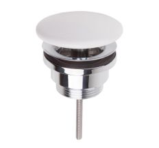 Villeroy &amp; Boch  Донный клапан для умывальника керамический, белый