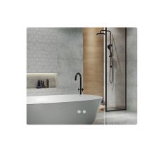 Дзеркало Qtap Taurus (TA2) 1200×800 мм з LED-підсвічуванням Touch, з антизапотіванням, з димером, рег. темп. кольору (3000-6500K) QTTAU120080048960