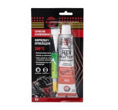 Герметик Силіконовий RTV формувач прокладок високотемпературний + 300 ° з червоний 85г ОАЕ ASMACO (6371221)