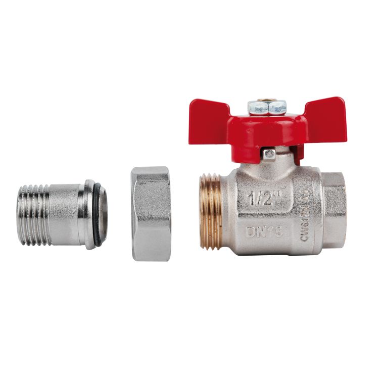 Кран кульовий &amp;quot;Американка&amp;quot; Icma 1/2&amp;quot; прямої №347 - 4
