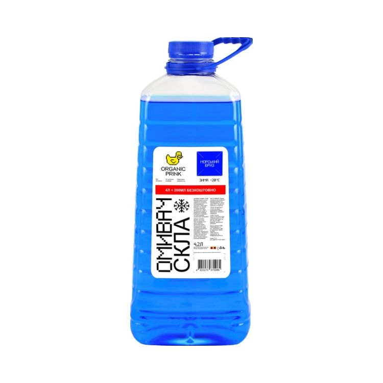 Омыватель стекла зимний -20C Морской бриз4,2л (012037) Organic Prink - 1