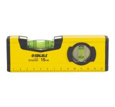 Уровень магнитный 2 капсулы 15см SIGMA (3720331)