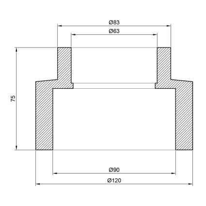 Муфта PPR Thermo Alliance 90х63 - 2