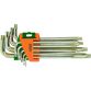 Ключи TORX 9шт T10-T50мм CrV (средние с отвер) Grad (4022285) - 1