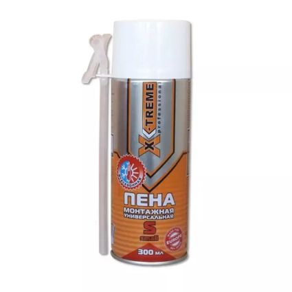 Піна проф.300 мл монтажна багатоцільова X-TREME - 1