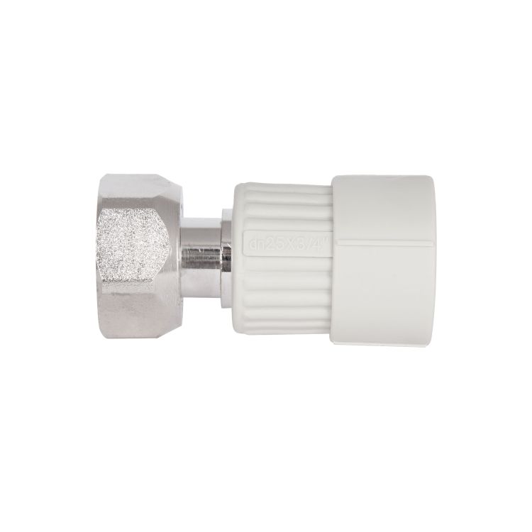 Муфта під Евроконус PPR з накидною гайкою Blue Ocean25х3/4&amp;quot; ВР з латунним штоком - 5