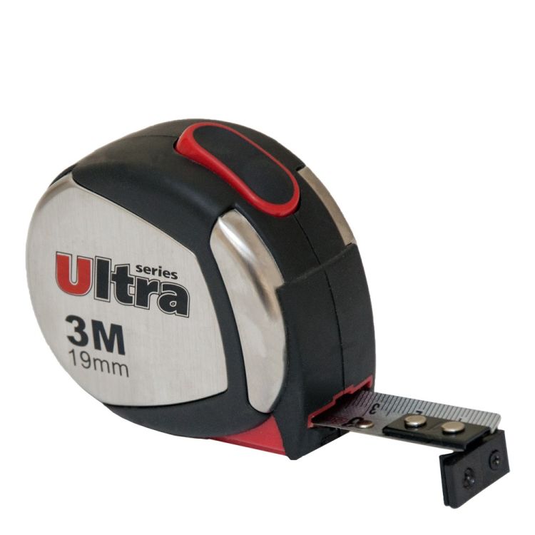Рулетка магнитная, нейлоновое покрытие 3м*19мм Ultra (3822032) - 1