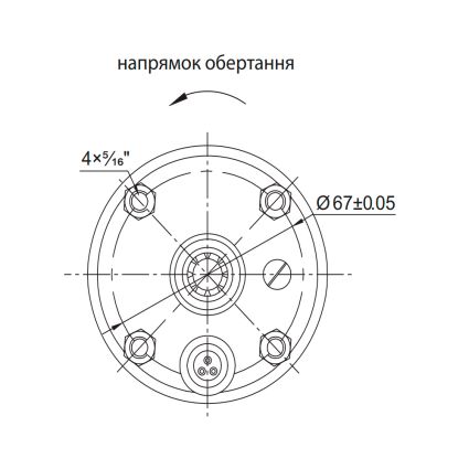 777114 Насос ц/бежный погружной 0.75кВт 77м-10л/мин/18м-80л/мин ф94мм+бл.упр. каб.1.8м - 3