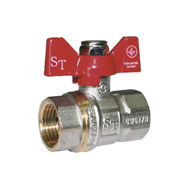 Кран шар.1/2&amp;quot; вв чм SANTAN Professional - 1