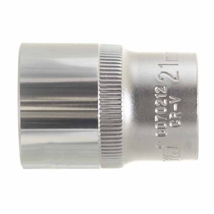 Насадка шестигранна коротка 1/2&amp;quot; 21мм CrV ULTRA (6070212) - 4