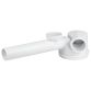 Сифон для подвійної кухонної мийки Espace 1½ &amp;quot; ×Ø40мм WIRQUIN (9542402) - 3
