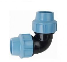 Колено зажимне SantehPlast 75х75 мм