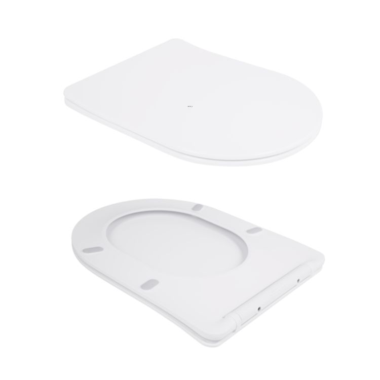 Унітаз підвісний Scorpio QT1433053ERW безобідк-й з сидінням Slim Soft-close, Q-tap - 7