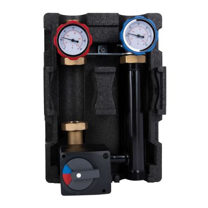 Насосна група Icma №R001 1 1/2&amp;quot;x1&amp;quot; підключення ліворуч, без насоса 93R001AFS53SC - 2