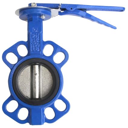 Затвор межфланцевый &amp;quot;баттерфляй&amp;quot; 3'' корпус чугун (GGG50) диск чугун (GGG50) EPDM PN16 FLORA (5080204) - 5