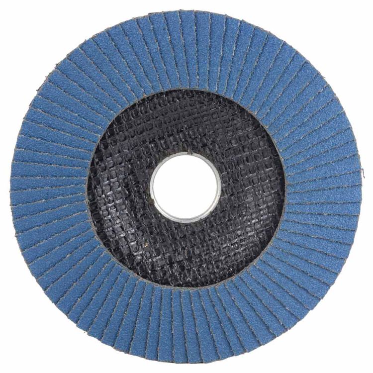 Круг лепестковый торцевой Т29 (конический) ZA Ø125мм P100 Sigma (9173551) - 1