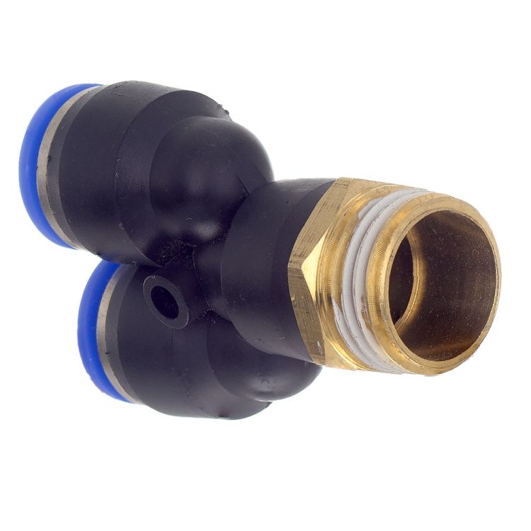 Штуцер цанговый (Y-образный) Ø12*12*12мм МТ 1/2&amp;quot; Sigma (7027911) - 6