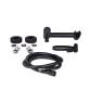Набор для гигиенического душа со смесителем Lidz Aria NEW округлый LDARINEWBLA43394 Black - 3
