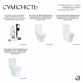 Qtap HY1 комплект арматуры для бачка унитаза с двойной круглой кнопкой смыва 4,8 см и клапаном нижней подачи воды, 3/6L CHR - 5
