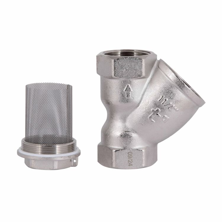 Фільтр грубої очистки Thermo Alliance Forte 1 1/4&amp;quot;ВВ нікель для води косий TAF124W32 - 6