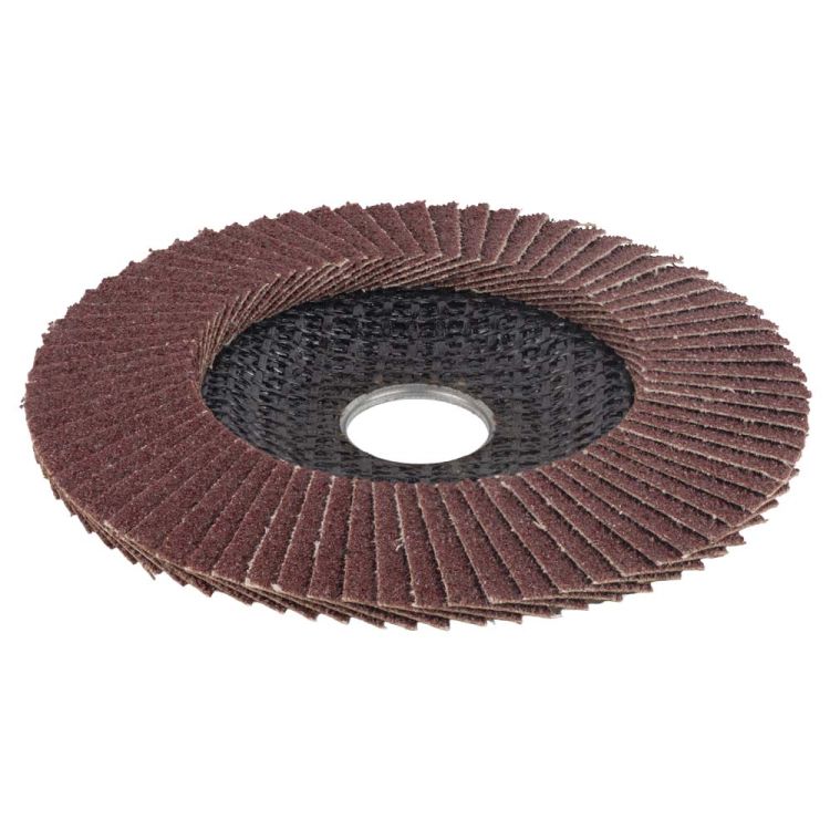 Круг лепестковый торцевой Т29 (конический) Ø125мм P60 Sigma (9172631) - 4