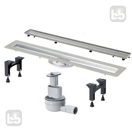 ADVANTIX душевой лоток с решеткой Advantix Visign ER13, L-1000 - 3