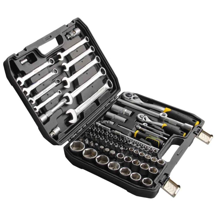 Набір насадок торцевих і біт 1/4&amp;quot;, 1/2&amp;quot; 82шт CrV mid Sigma (6001551) - 3