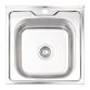Кухонна мийка Brinex 5050 0,6 мм Satin (BRIN5050SAT06) - 1