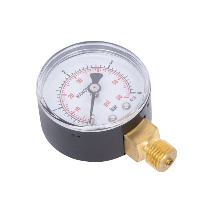 Манометр SD Plus 50мм 1/4&amp;quot;, нижнее подключение 4 бар SD1704B - 5