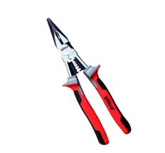 Длинногубцы многофункциональные со съемником изоляции 225мм AWG 8, 10, 12, 14, 16 (1.28-3.27мм) CrV ULTRA (4357972)