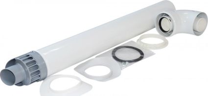 Труба коаксиальная в комплекте с коленом 90 NOVA FLORIDA - 1