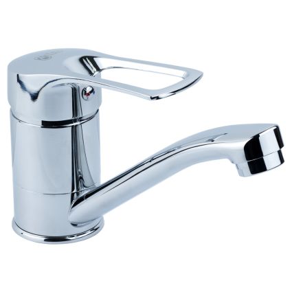 Змішувач SM Ø40 для кухні гусак прямий 150мм на гайці TAU (SM-1B144C) - 1