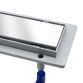 Трап Qtap Dry Tile304-900 линейный с сухим затвором под плитку 900 мм - 3