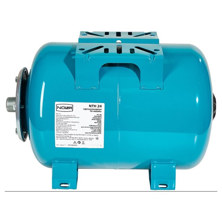 Гідроакумулятор 24 л горизонт. NTH 24 NOWA - 3