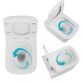 Унитаз подвесной Qtap Tern Ultra Quiet безобедочный с сиденьем Soft-close WHITE QT17332303AW - 5
