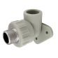 Угол монтажный PP-R SANTAN 20х1/2&amp;amp;quot; с наружной резьбой - 1