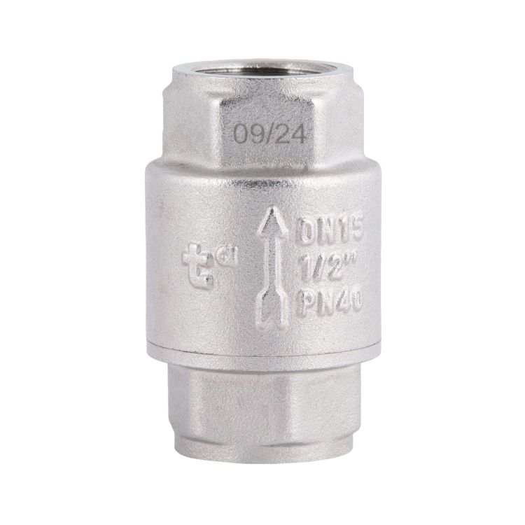Зворотний клапан Forte 1/2&amp;quot;В із латунним штоком TAF240W15 Thermo Alliance - 1