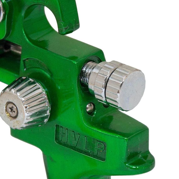 Фарборозпилювач HVLP-mini Ø0.8 (зел) в/б (пласт) Sigma (6812041) - 4