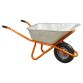 Тачка строительная одноколесная 90л 200кг колесо 15&amp;quot; FLORA (5056464) - 7