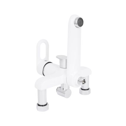 Душова система універсальна Lidz Latwa 1031 на три споживача (з виливом) (k35) White LDLAT1031WHI48994 - 5