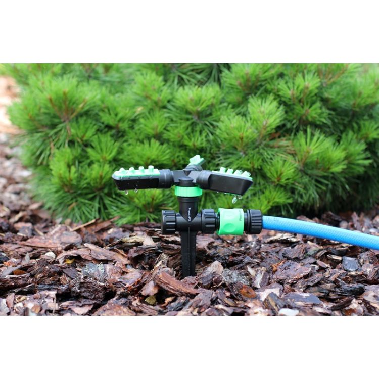 Дощувач Presto-PS зрошувач круговий Рубікон Green (2813-BL) - 4