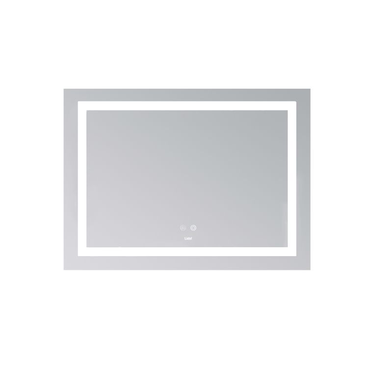 Дзеркало Lidz Kubis (KU1) 700х500 з LED-підсвічуванням Touch, з антизапотіванням, з димером, рег. яскравості LD78LF90448485 - 4