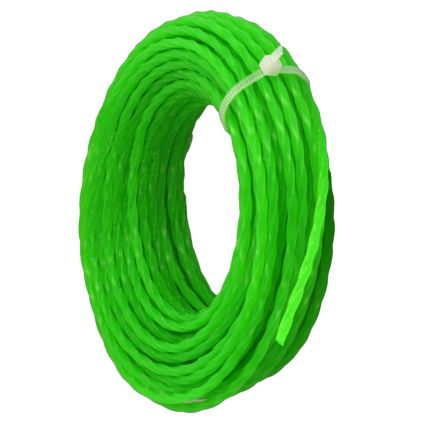 Лісочка для тріммера кручений квадрат Ø3.0мм 15м Sigma (5616061) - 3