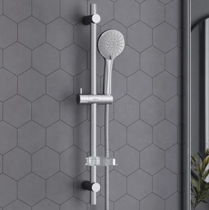 Смеситель д/душ. комплекта: ручной душ d – 120 мм, 5 функций, держатель 914100000 Palace One AM/PM - 5