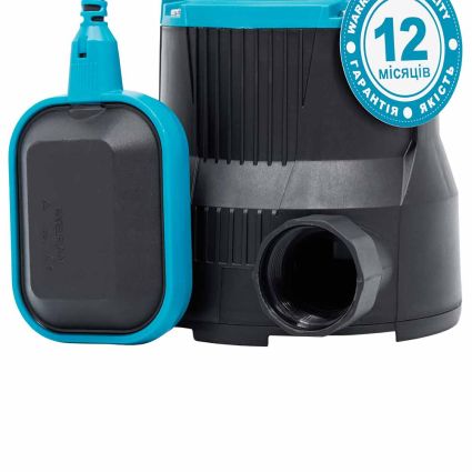 Насос дренажний садовий 0.25 кВт Hmax 6м Qmax 100л/хв LEO (773145) - 4