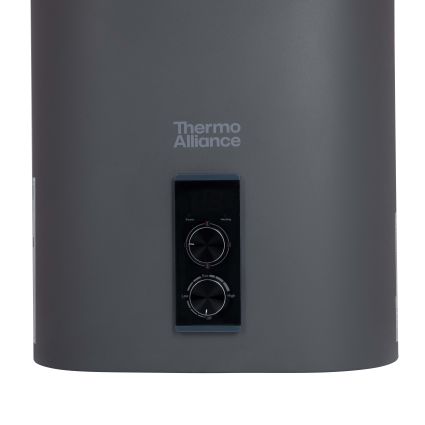 Водонагрівач електричний Thermo Alliance 80 л, Grey, плоский вертикальний, сухий ТЕН 2 кВт (0,8+1,2) DT80V20GPDD2G - 5